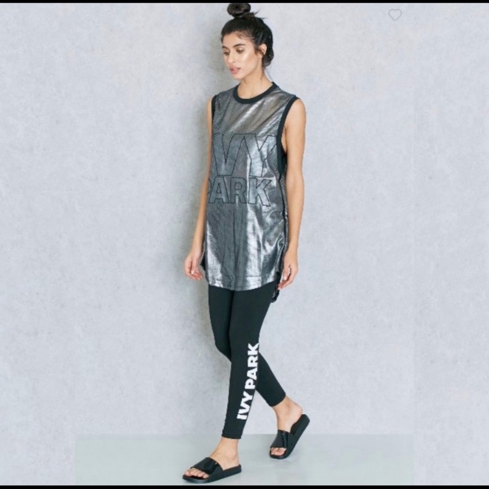 IVY PARK METALLIC JERSEY - Picture 3 of 9